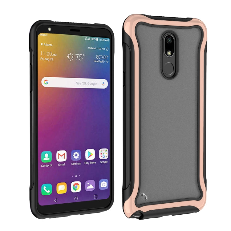 For LG Stylo 5 Blade PC + TPU Acrylic Protective Case