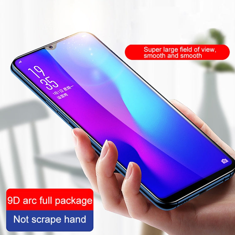 For Realme 10 5G / 10s / 10T 25pcs 9D Full Glue Full Screen Tempered Glass Film