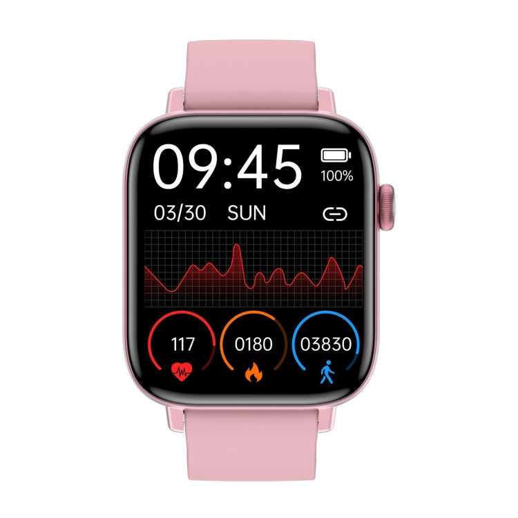 T49 1.9 inch HD Square Screen Smart Watch Supports Heart Rate Monitoring/Bluetooth Calling
