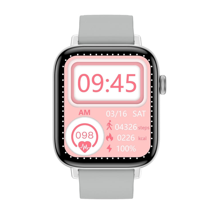 T49 1.9 inch HD Square Screen Smart Watch Supports Heart Rate Monitoring/Bluetooth Calling