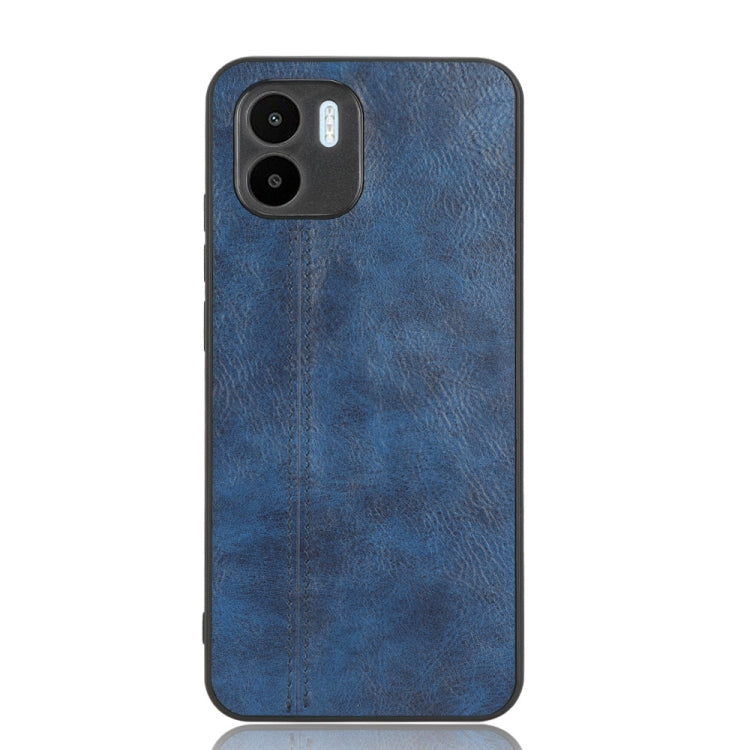 For Xiaomi Redmi A1 Sewing Cow Pattern Skin PC + PU + TPU Phone Case