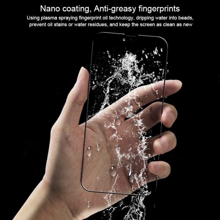 For iPhone 14 Pro MOMAX 0.3mm 2.5D Full-screen Tempered Glass Film(Black)