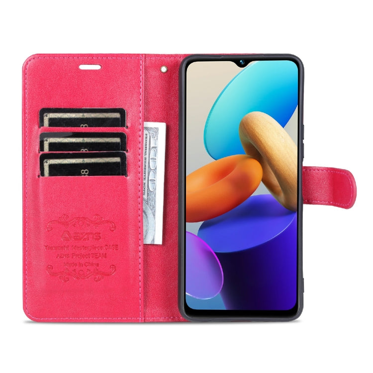 For vivo Y22/Y22s/Y35 4G AZNS Sheepskin Texture Flip Leather Phone Case