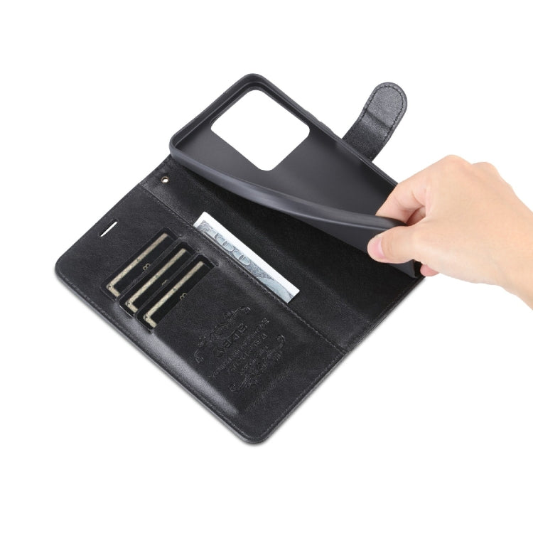 For vivo Y22/Y22s/Y35 4G AZNS Sheepskin Texture Flip Leather Phone Case