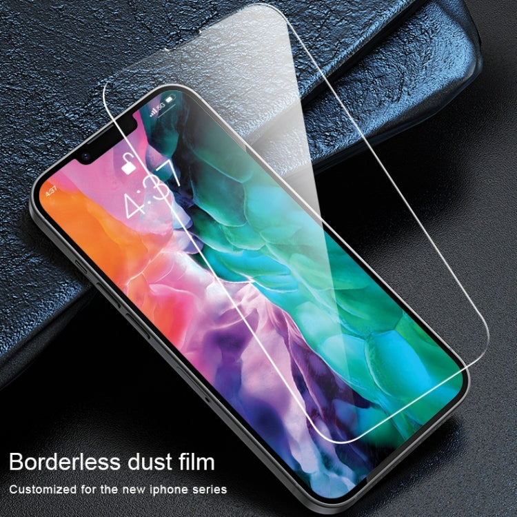 For iPhone 14 Pro MOMAX 0.3mm 2.5D Borderless Dustproof Tempered Glass Film