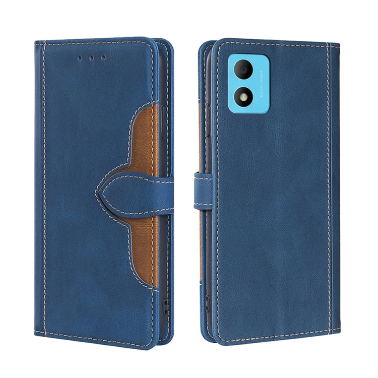 For TCL 305i Skin Feel Magnetic Buckle Leather Phone Case