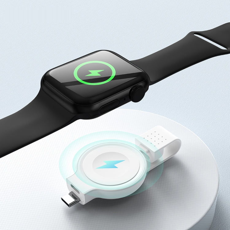 MOMAX GOLINK For Apple Watch USB-C / Type-C Magnetic Wireless Charger(White)
