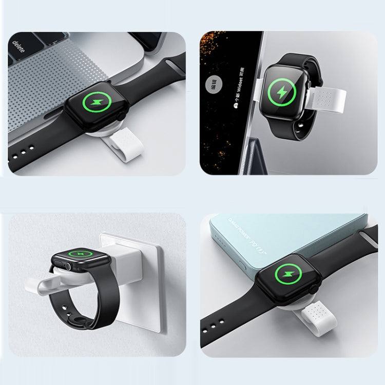 MOMAX GOLINK For Apple Watch USB-C / Type-C Magnetic Wireless Charger(White)