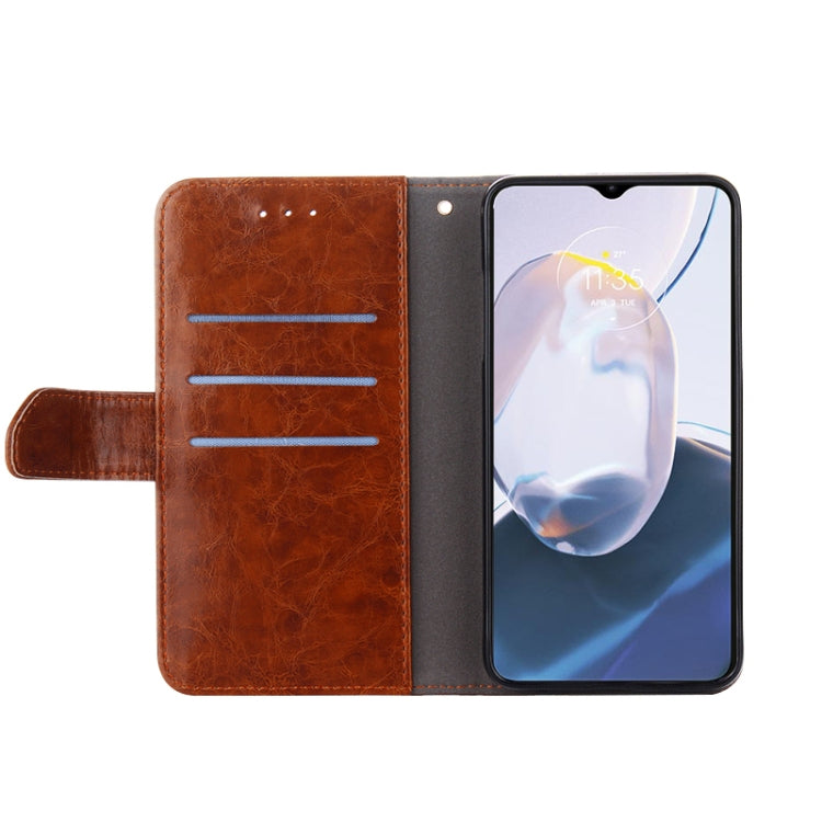 For Nokia G60 5G Geometric Stitching Horizontal Flip Leather Phone Case