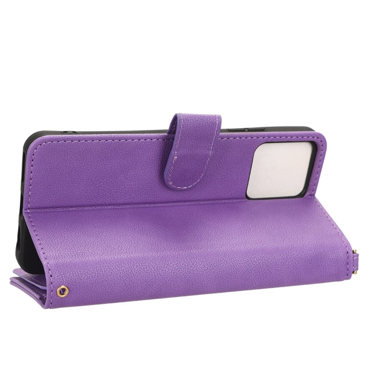 For T-Mobile Revvl 6 5G Litchi Texture Zipper Leather Phone Case