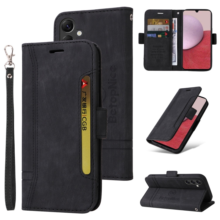 For Samsung Galaxy A14 5G BETOPNICE Dual-side Buckle Leather Phone Case