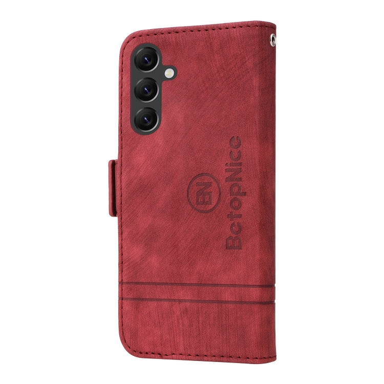 For Samsung Galaxy A14 5G BETOPNICE Dual-side Buckle Leather Phone Case