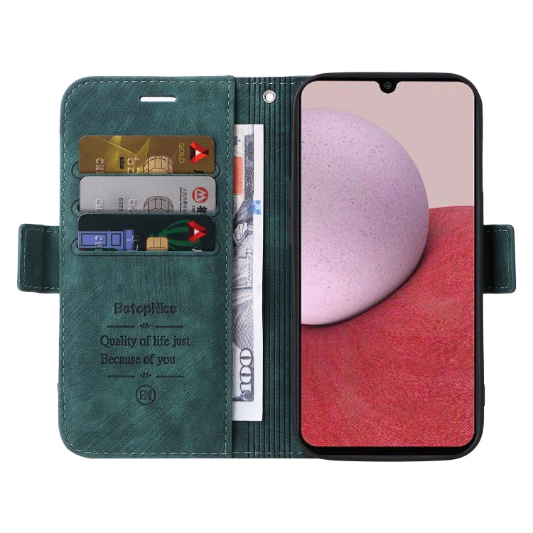 For Samsung Galaxy A14 5G BETOPNICE Dual-side Buckle Leather Phone Case