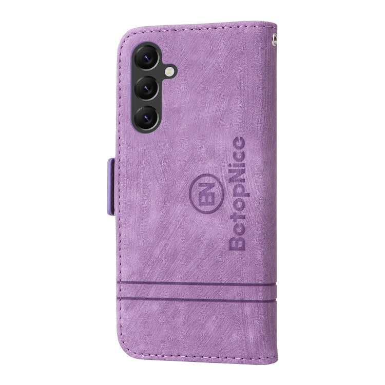 For Samsung Galaxy A14 5G BETOPNICE Dual-side Buckle Leather Phone Case
