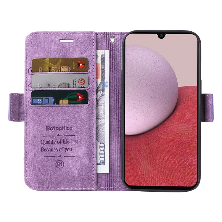For Samsung Galaxy A14 5G BETOPNICE Dual-side Buckle Leather Phone Case