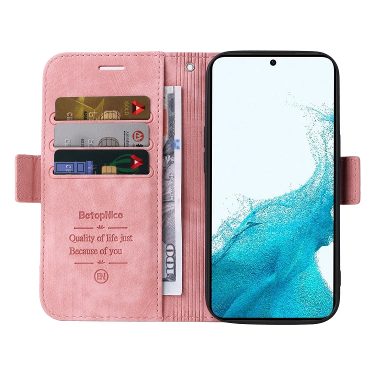 For Samsung Galaxy S23 5G BETOPNICE Dual-side Buckle Leather Phone Case