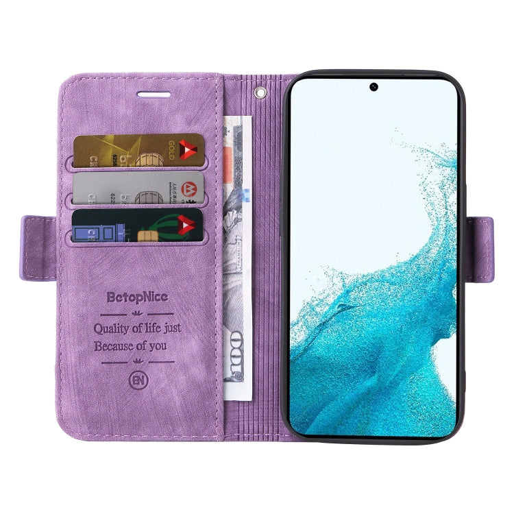 For Samsung Galaxy S23 5G BETOPNICE Dual-side Buckle Leather Phone Case