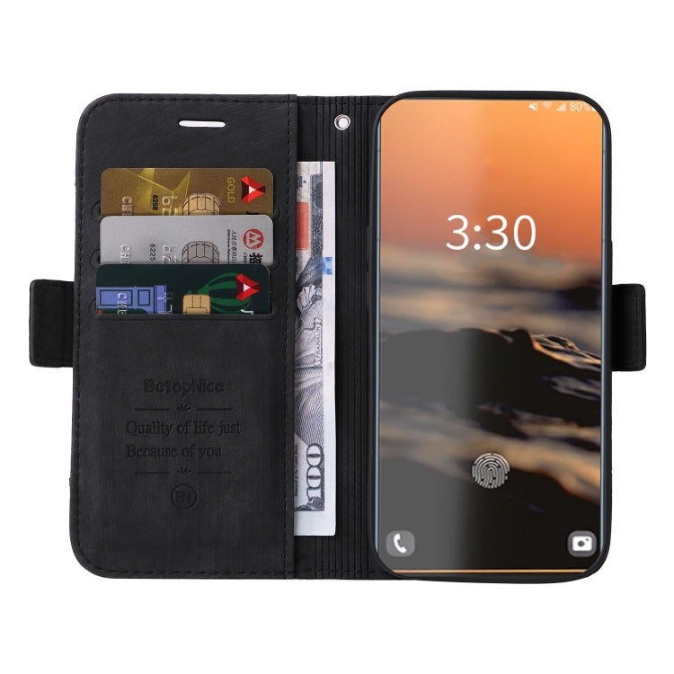 For Samsung Galaxy S23 Ultra 5G BETOPNICE Dual-side Buckle Leather Phone Case