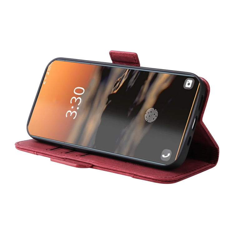 For Samsung Galaxy S23 Ultra 5G BETOPNICE Dual-side Buckle Leather Phone Case
