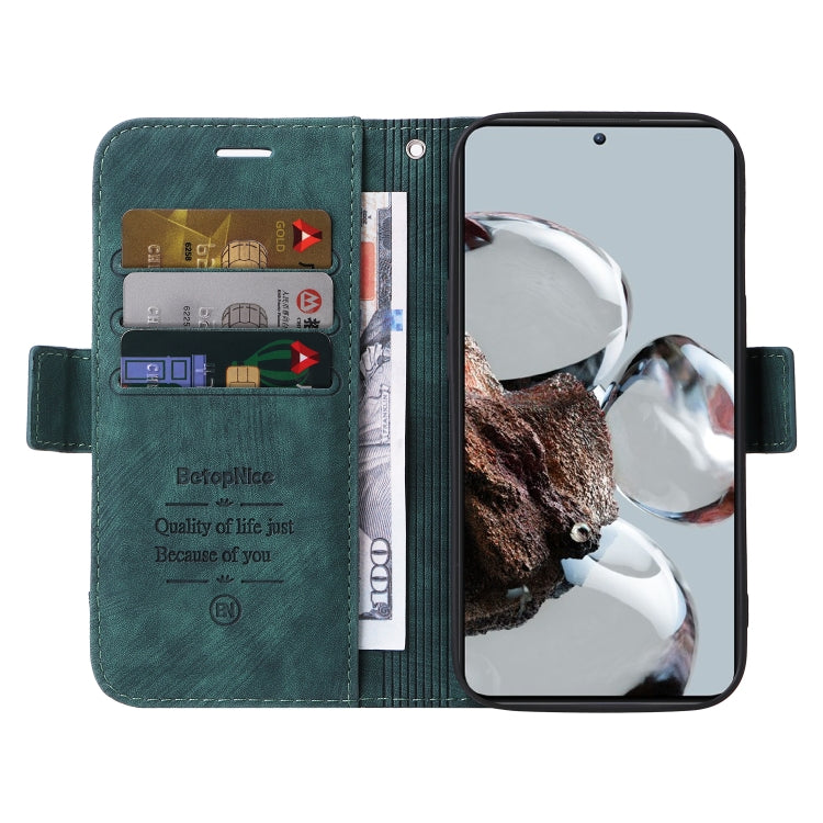 For Xiaomi 12T / 12T Pro / K50 Ultra BETOPNICE Dual-side Buckle Leather Phone Case