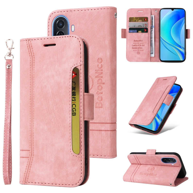 For Huawei nova Y70 / Y70 Plus / Enjoy 50 BETOPNICE Dual-side Buckle Leather Phone Case