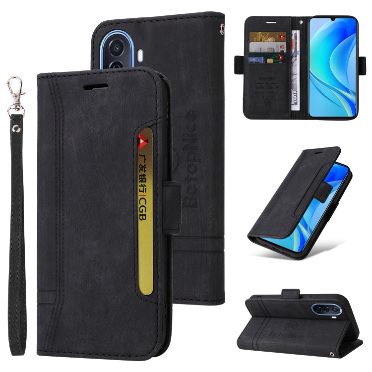 For Huawei nova Y70 / Y70 Plus / Enjoy 50 BETOPNICE Dual-side Buckle Leather Phone Case