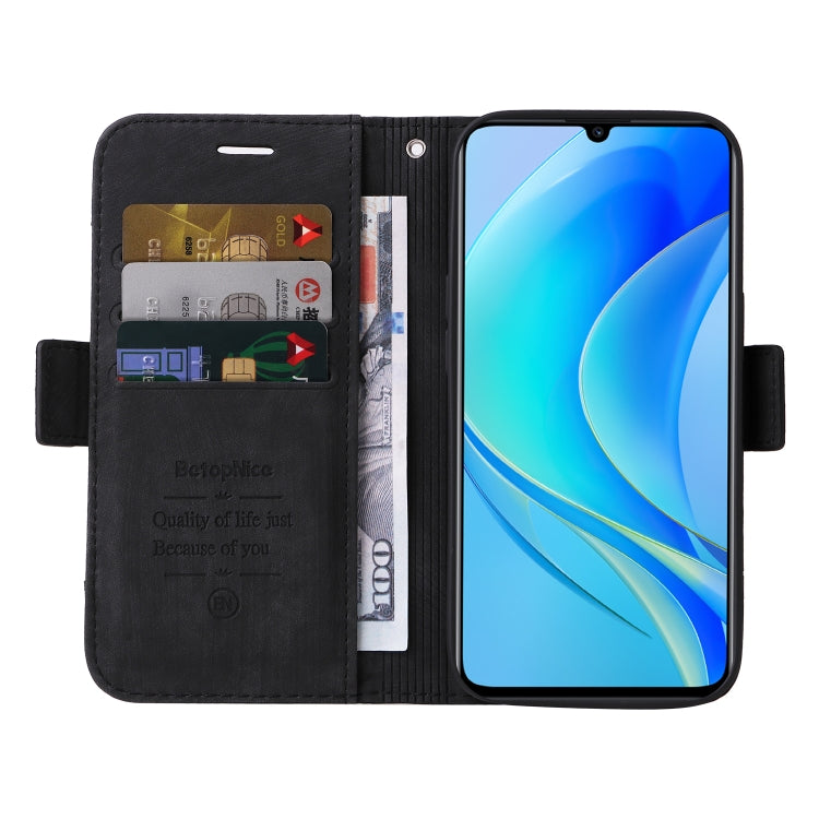 For Huawei nova Y70 / Y70 Plus / Enjoy 50 BETOPNICE Dual-side Buckle Leather Phone Case