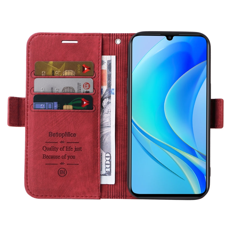 For Huawei nova Y70 / Y70 Plus / Enjoy 50 BETOPNICE Dual-side Buckle Leather Phone Case