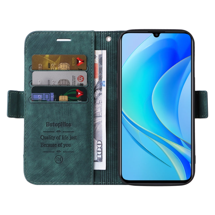 For Huawei nova Y70 / Y70 Plus / Enjoy 50 BETOPNICE Dual-side Buckle Leather Phone Case