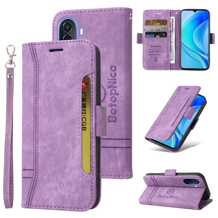 For Huawei nova Y70 / Y70 Plus / Enjoy 50 BETOPNICE Dual-side Buckle Leather Phone Case