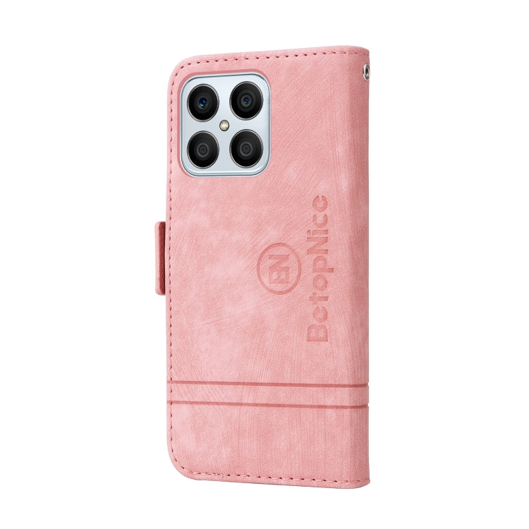 For Honor X8 5G / X6 BETOPNICE Dual-side Buckle Leather Phone Case