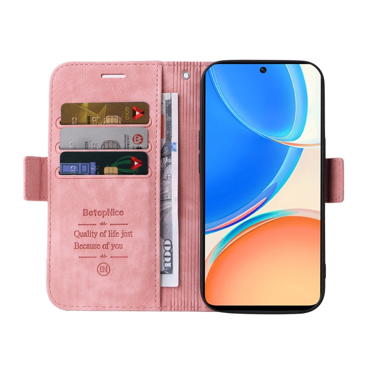 For Honor X8 5G / X6 BETOPNICE Dual-side Buckle Leather Phone Case