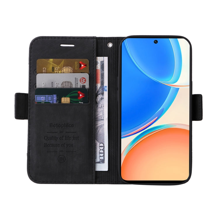 For Honor X8 5G / X6 BETOPNICE Dual-side Buckle Leather Phone Case