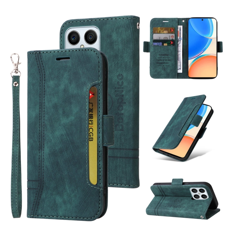 For Honor X8 5G / X6 BETOPNICE Dual-side Buckle Leather Phone Case