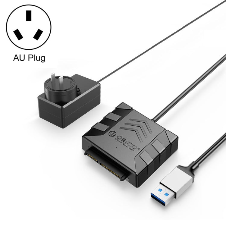 ORICO UTS1 USB 3.0 2.5-inch SATA HDD Adapter with 12V 2A Power Adapter, Cable Length:0.3m