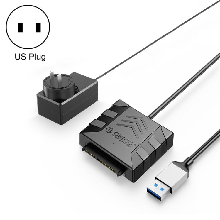 ORICO UTS1 USB 3.0 2.5-inch SATA HDD Adapter with 12V 2A Power Adapter, Cable Length:0.3m