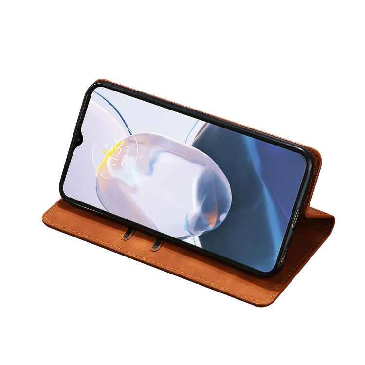 For Nokia G60 5G Skin Feel Magnetic Horizontal Flip Leather Phone Case