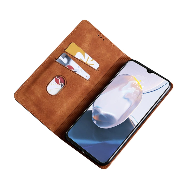 For Nokia G60 5G Skin Feel Magnetic Horizontal Flip Leather Phone Case