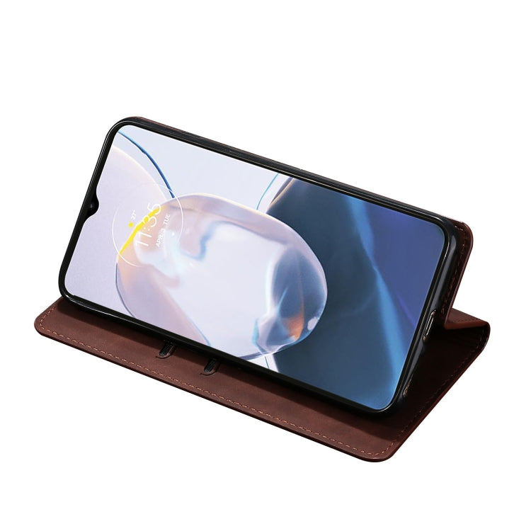 For Nokia G60 5G Skin Feel Magnetic Horizontal Flip Leather Phone Case