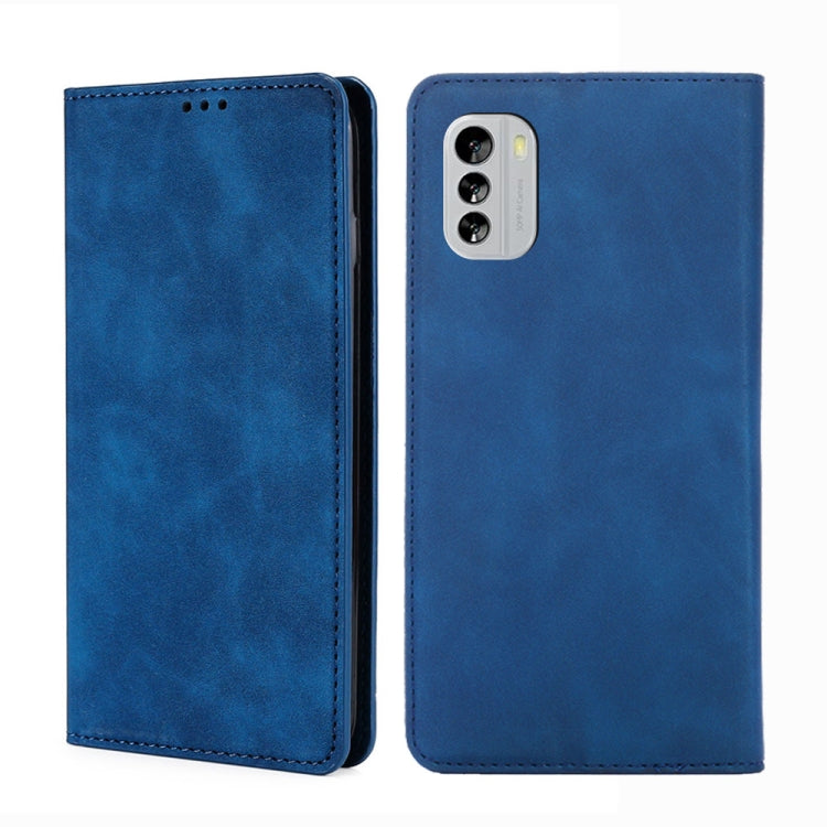 For Nokia G60 5G Skin Feel Magnetic Horizontal Flip Leather Phone Case