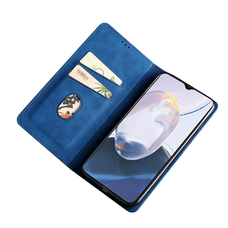 For Nokia G60 5G Skin Feel Magnetic Horizontal Flip Leather Phone Case