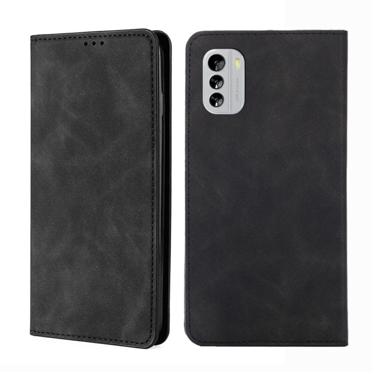 For Nokia G60 5G Skin Feel Magnetic Horizontal Flip Leather Phone Case
