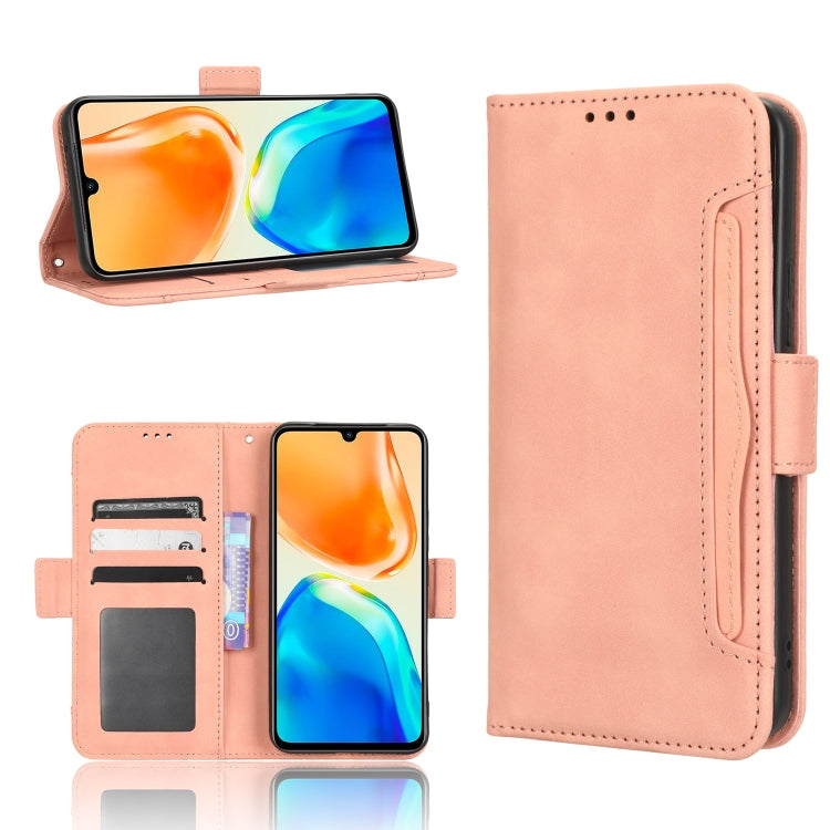 For vivo V25 5G /  X80 Lite Skin Feel Calf Texture Card Slots Leather Phone Case