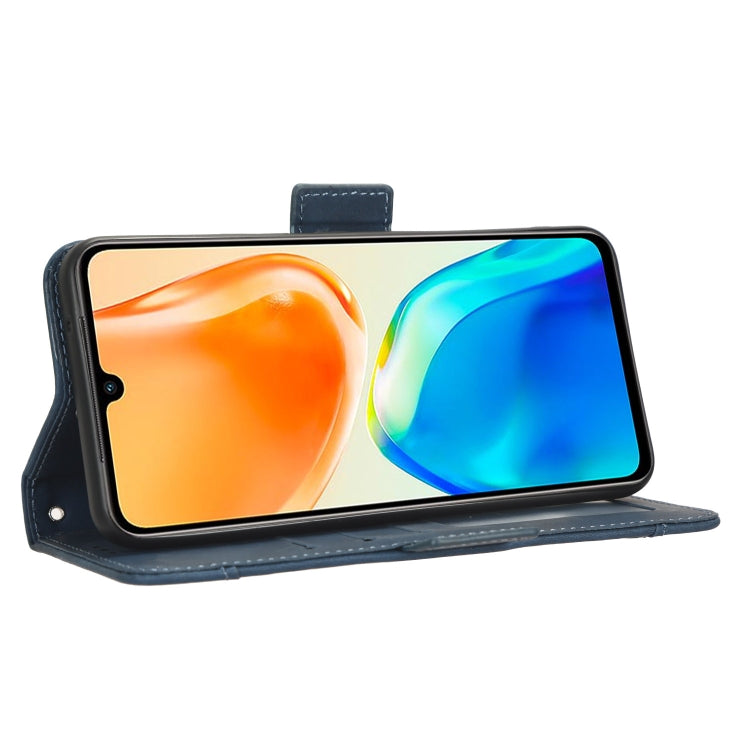 For vivo V25 5G /  X80 Lite Skin Feel Calf Texture Card Slots Leather Phone Case