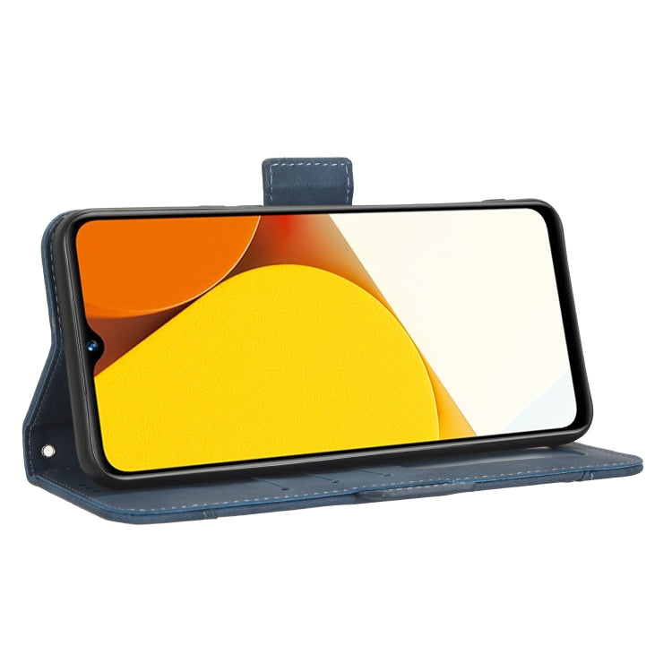 For vivo Y35 4G / Y22s 4G / Y22 4G 2022 Skin Feel Calf Texture Card Slots Leather Phone Case