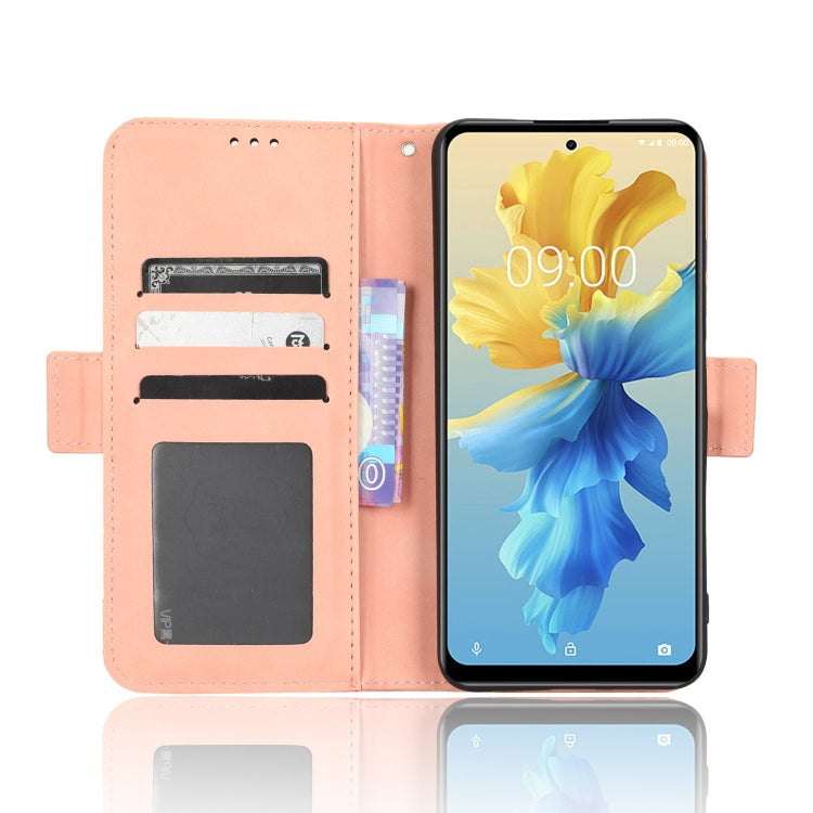 For Infinix Hot 11 2022 X675 Skin Feel Calf Texture Card Slots Leather Phone Case