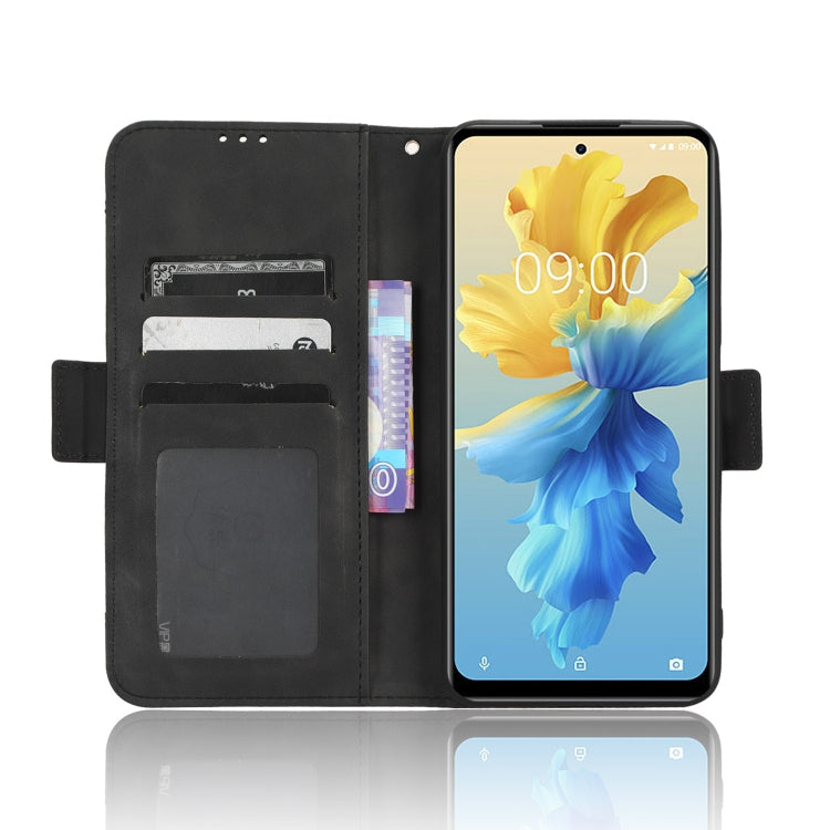 For Infinix Hot 11 2022 X675 Skin Feel Calf Texture Card Slots Leather Phone Case