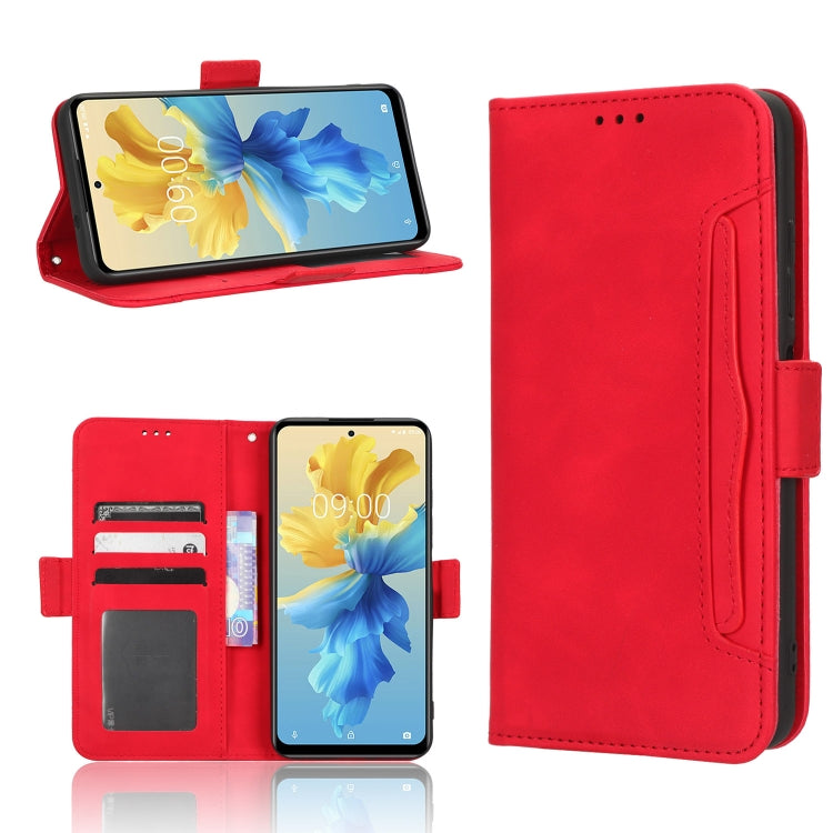For Infinix Hot 11 2022 X675 Skin Feel Calf Texture Card Slots Leather Phone Case