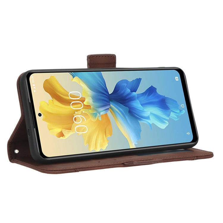 For Infinix Hot 11 2022 X675 Skin Feel Calf Texture Card Slots Leather Phone Case