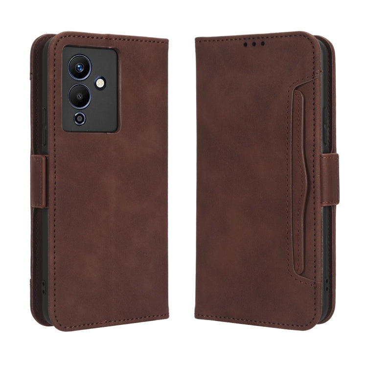 For Infinix Note 12 5G / Note 12 Pro 5G Skin Feel Calf Texture Card Slots Leather Phone Case